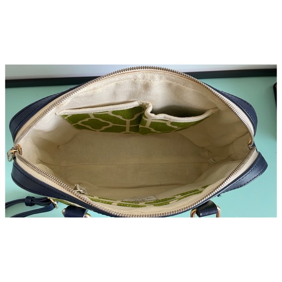 Spartina 449 tote green navy cream - Picture 7 of 12